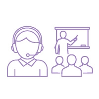 Support & formation :  Nous proposons des forfaits de maintenance, qui vous permettront la mise à jour de votre site internet (contenu texte et images), la gestion de votre renouvellement de nom de domaine et d'hébergement chaque année.
Vous souhaitez être autonome ? Nous pouvons vous former à gérer votre site de puis le back-office.